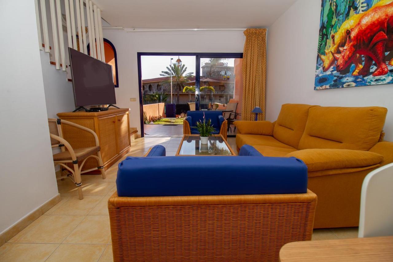 Duplex Meloneras With Free Wifi And Private Garden Vila Exterior foto